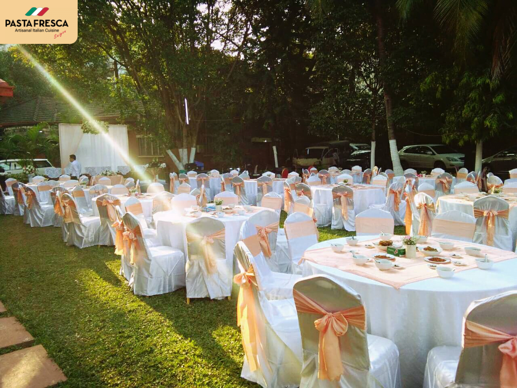 Outside Catering is a form of providing party services at locations at the request of customers