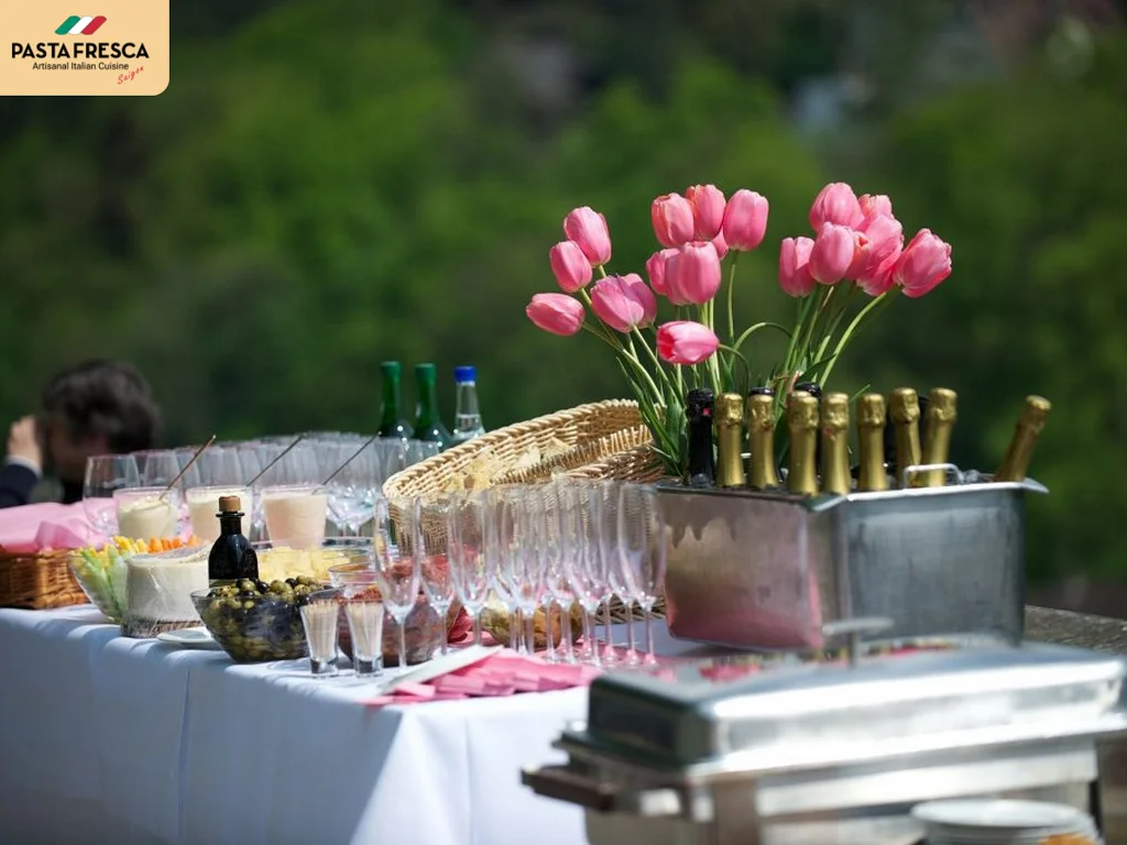 Outside Catering vi consiglierà sul menù con un prezzo adeguato