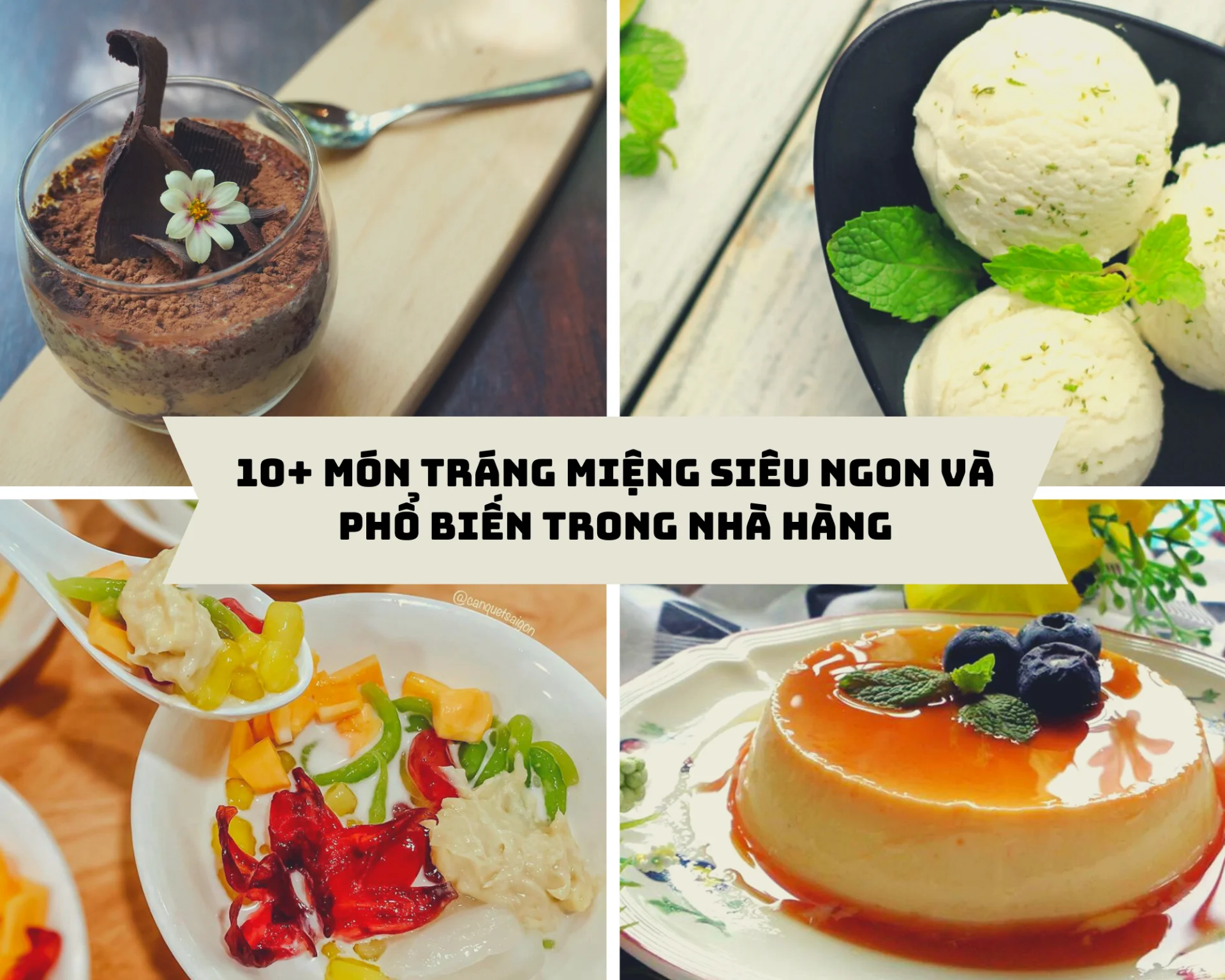 Oltre 10 dessert da ristorante super deliziosi e popolari