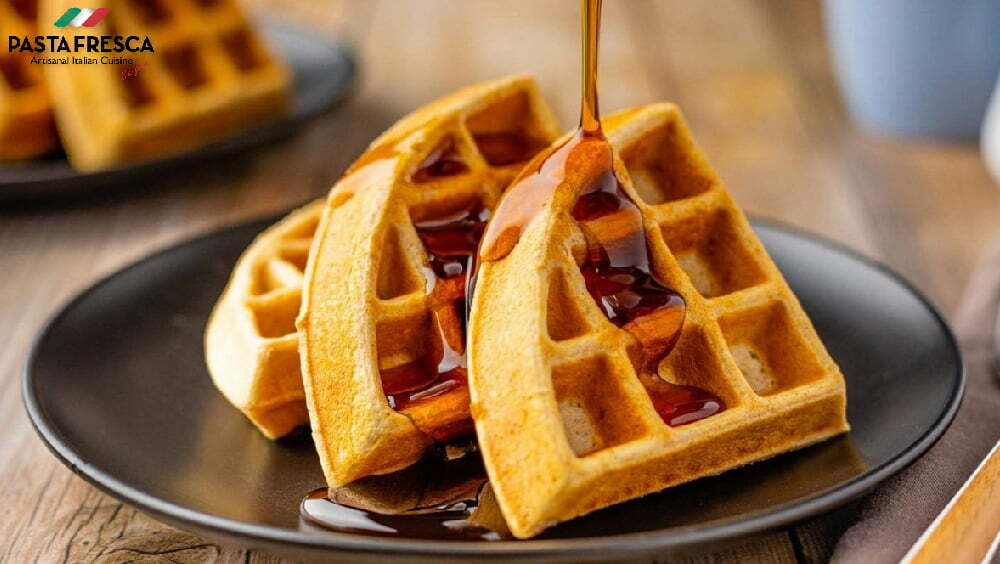 Waffle là món tráng miệng ngon phổ biến ở Bỉ