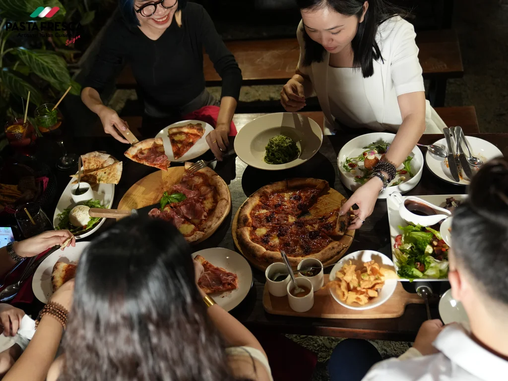 Thư giãn cuối tuần và trải nghiệm ẩm thực Ý tại Pasta Fresca