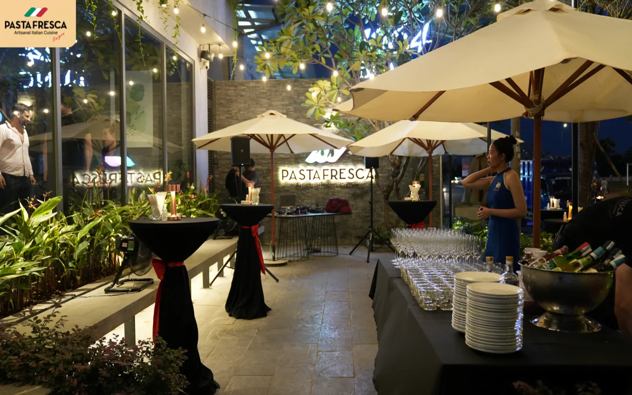 Pasta Fresca Saigon Restaurant is one of the fun places in Saigon during the holidays that you cannot ignore