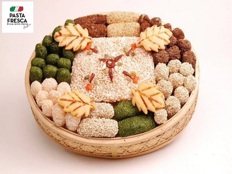 Hangwa is a type of cake that is meticulously prepared Hangwa is a type of cake that is meticulously prepared