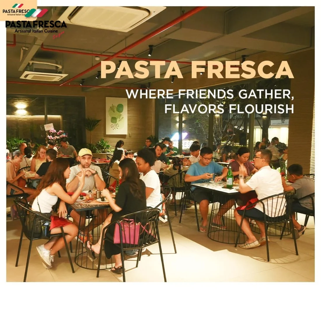 Pasta Freca Sài Gòn - một trong các nhà hàng, quán cafe (cà phê) tại đảo Kim Cương siêu hấp dẫn mà bạn nên ghé thăm
