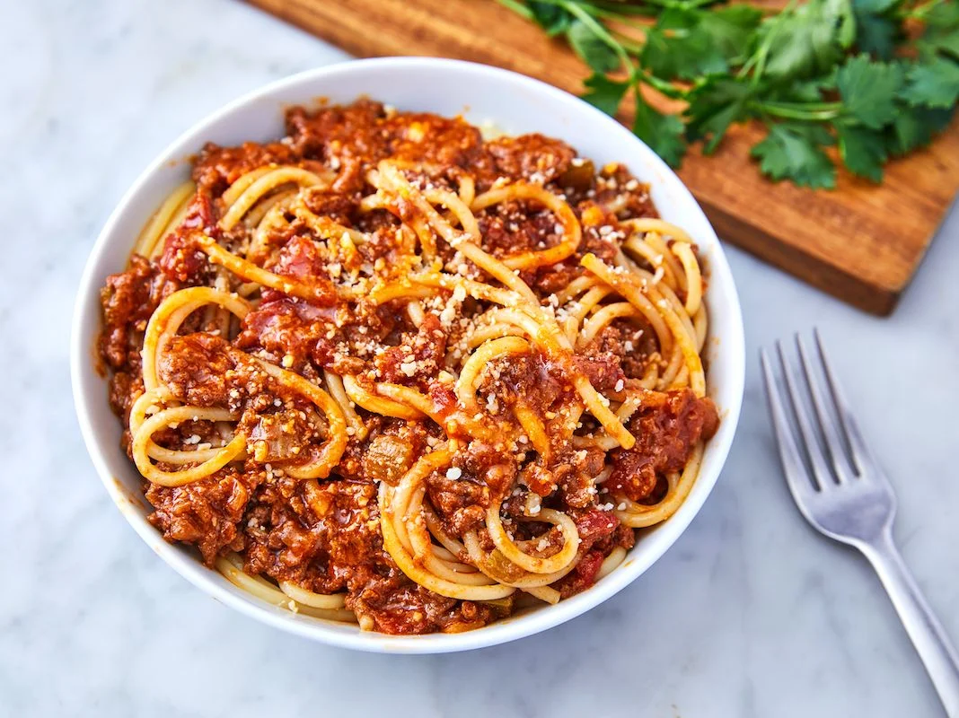 Cách Làm Mì Spaghetti Sốt Cà Chua Thịt Bò Kiểu Ý