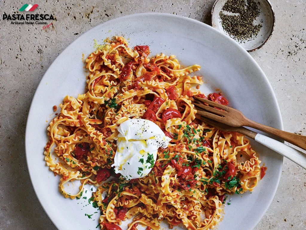 La pasta è un'opzione davvero nutriente e versatile, con una varietà di noodles e salse tra cui scegliere