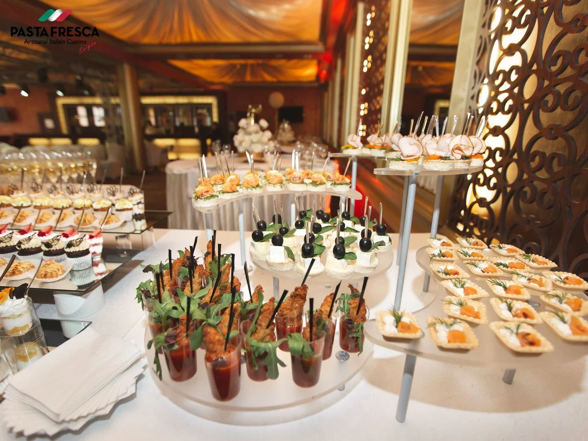Your Christmas party should be a fun and relaxing occasion with enticing themed food and a delightful menu Your Christmas party should be a fun and relaxing occasion with enticing themed food and a delightful menu