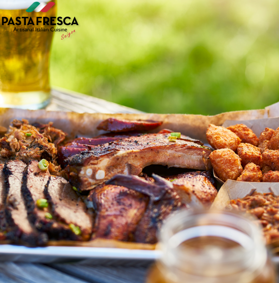 What do people need to prepare when preparing an outdoor BBQ party?