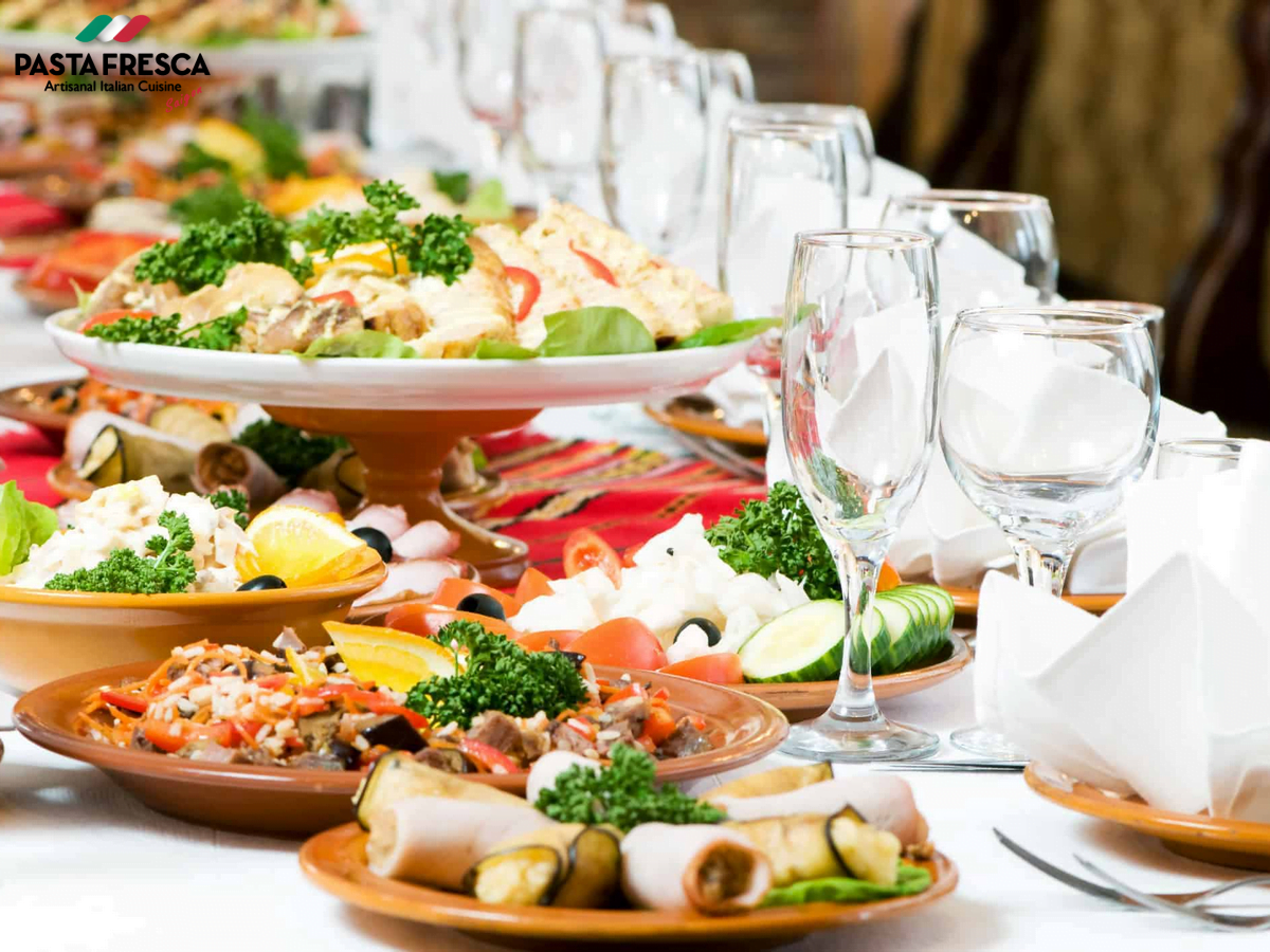 Impress staff and colleagues with company lunch catering