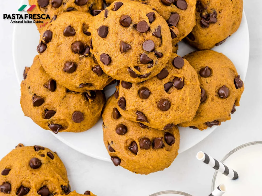 かぼちゃチョコチップクッキー