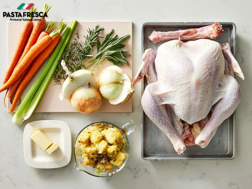 ローストターキーの材料