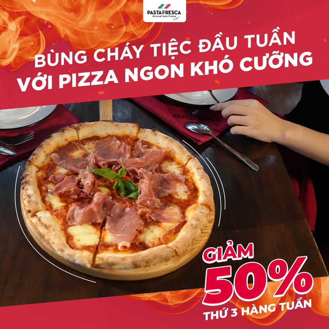 Trưa nay nên ăn món gì ở Sài Gòn thì ngon? Pizza