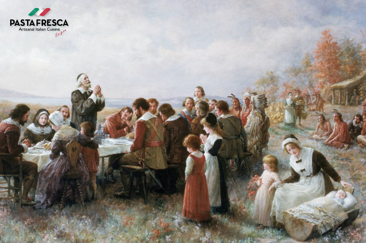 Where does the history of Thanksgiving come from? 