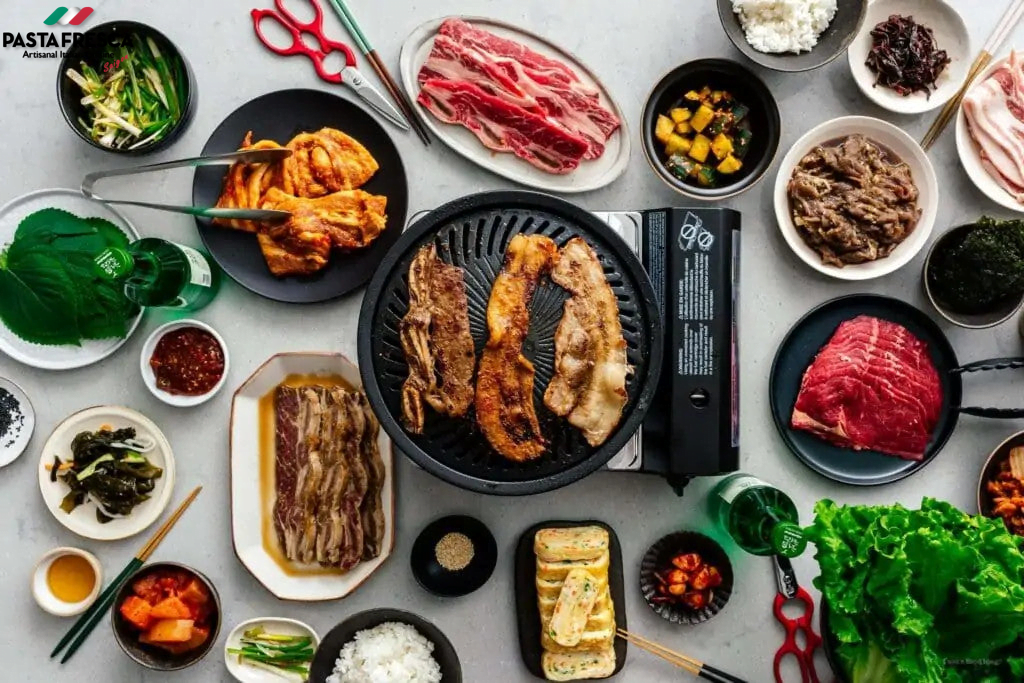 Cách tẩm ướp làm món hải sản sốt cay và đồ nướng như thịt bò nướng BBQ kiểu Hàn Quốc 